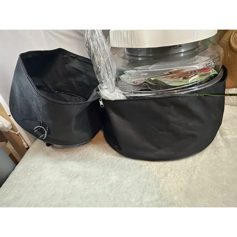 NUWAVE PRO INFRARED OVEN COVER Black Zipper Bag Carry Dust Protector
